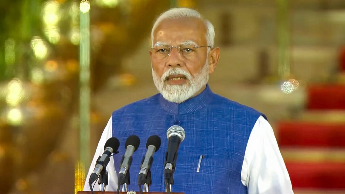 Modi sworn in as PM for third consecutive term; Rajnath, Shah, Gadkari return as ministers