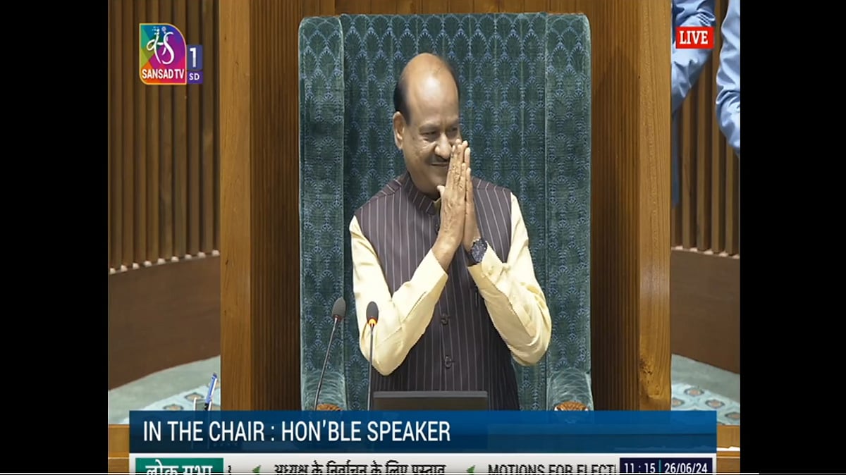 Om Birla elected Speaker of 18th Lok Sabha