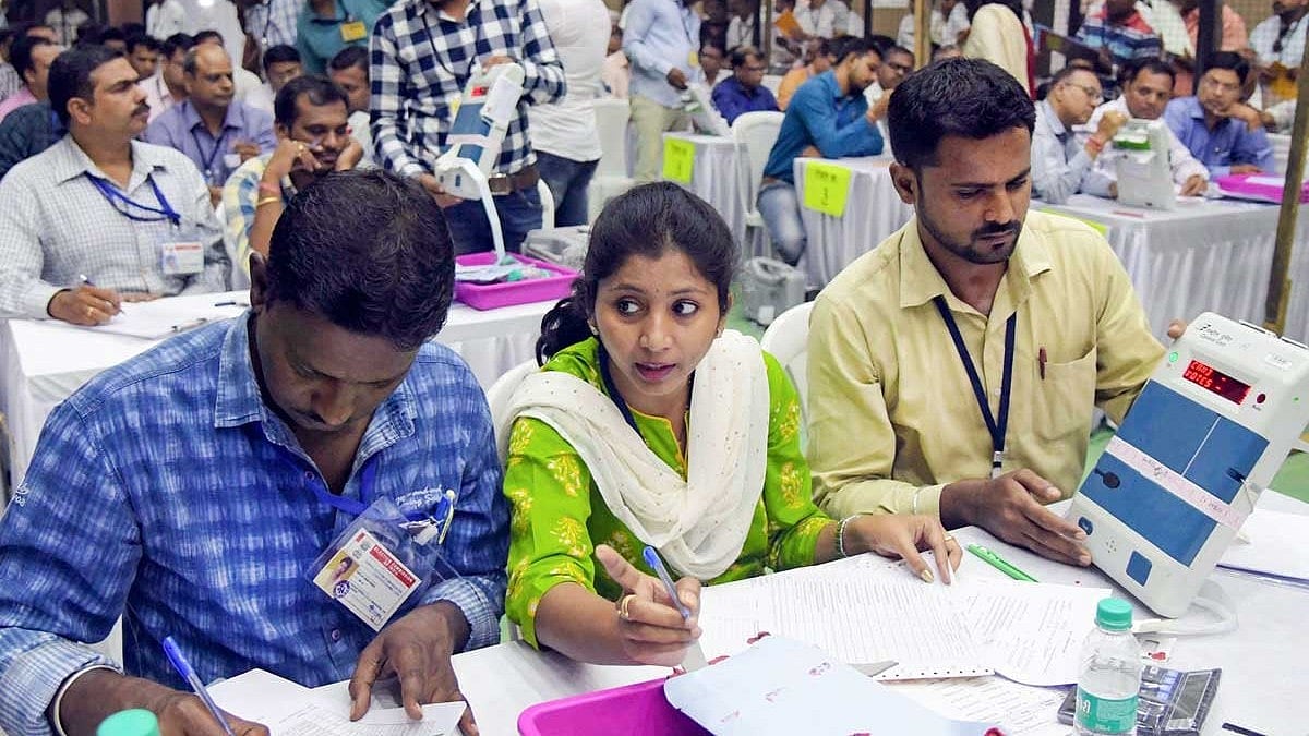 A vote counting centre (Representative image)