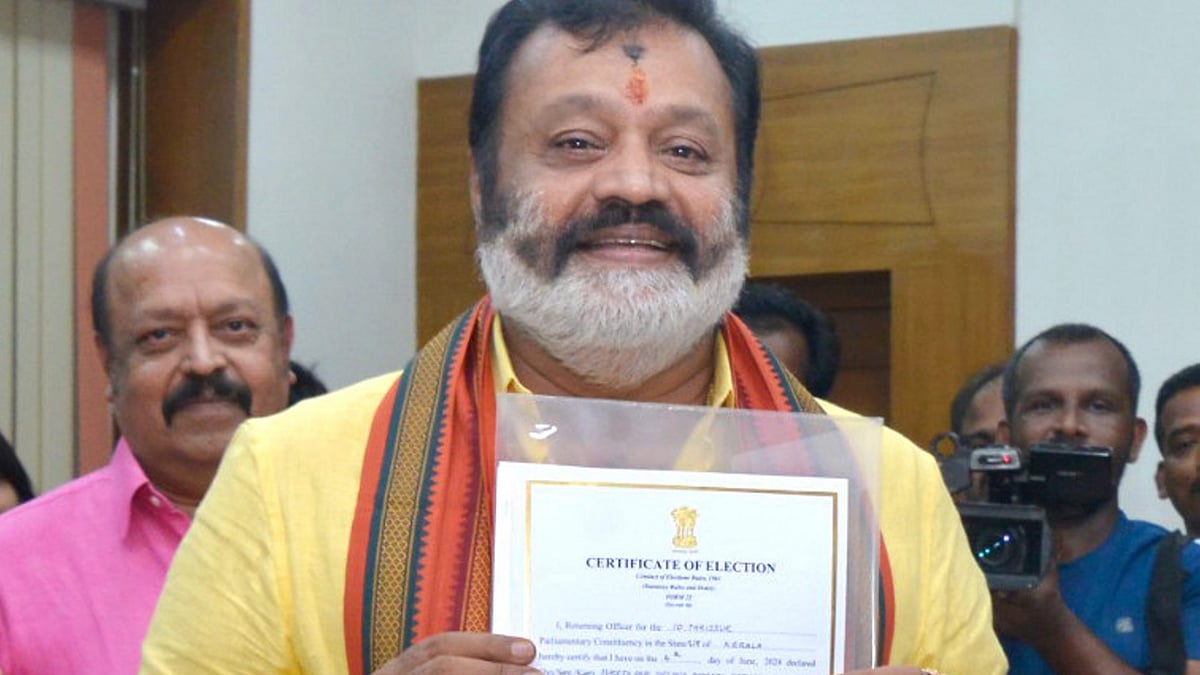 Union minister Suresh Gopi calls Indira Gandhi 'mother of India'