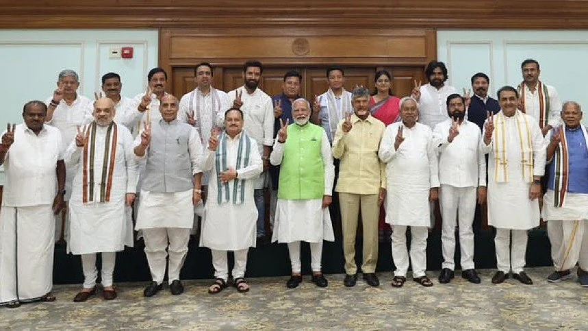 The NDA alliance (photo: @amarprasadreddy/X)