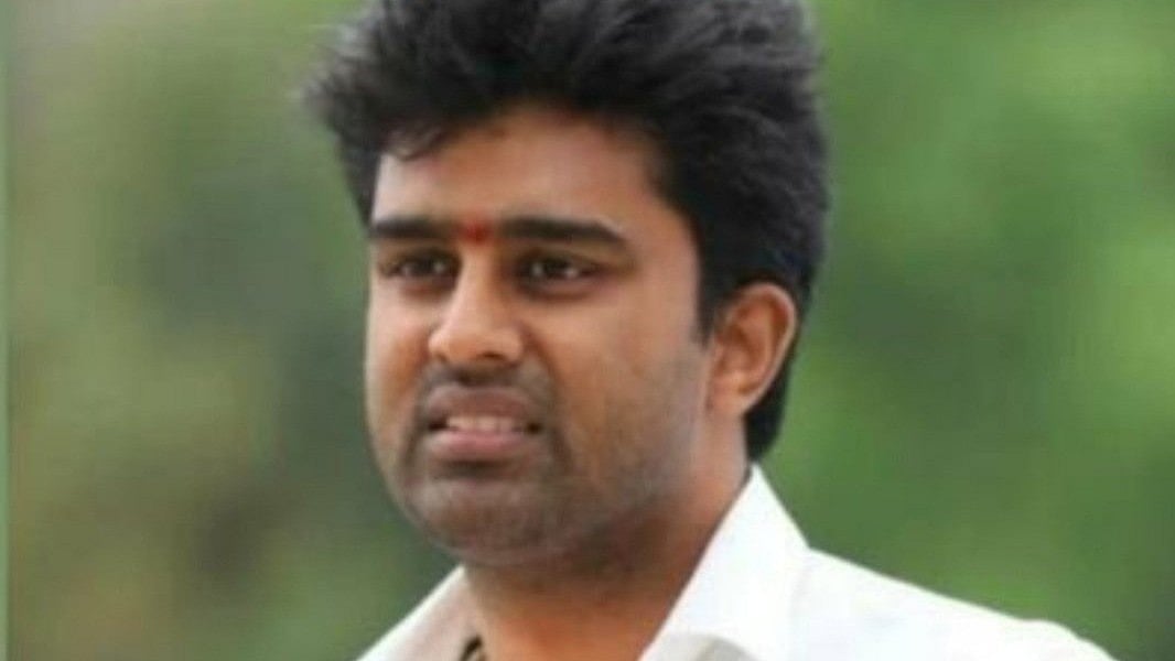 JD-S MLC Suraj Revanna (pictured) is the brother of Prajwal Revanna (photo: @yasarullah/X)