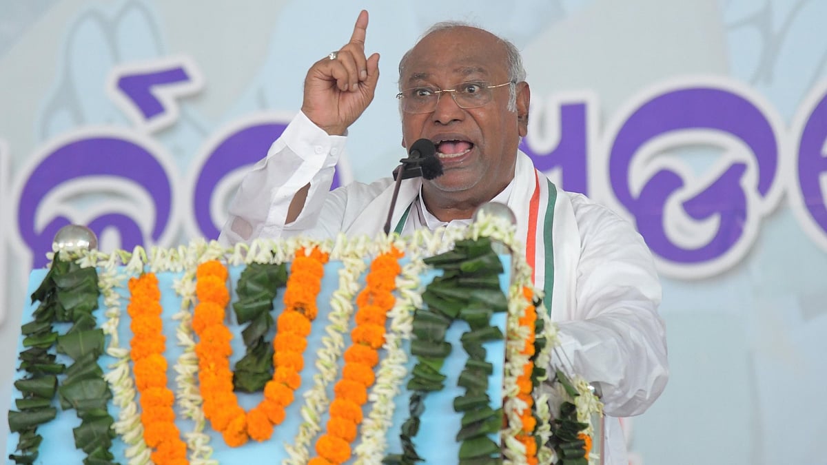 Congress president Mallikarjun Kharge (photo: @kharge/X)