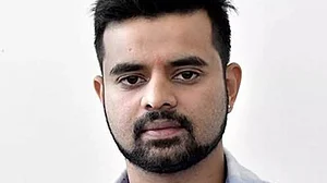 Former JD(S) MP Prajwal Revanna (photo: @Prkcult06/X)