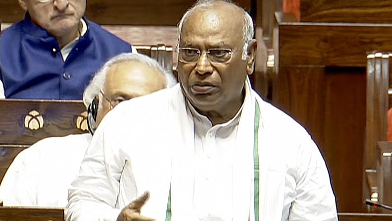 Congress president Mallikarjun Kharge (photo: PTI)
