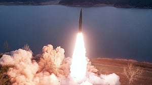 Representative image of a ballistic missile (photo: IANS)