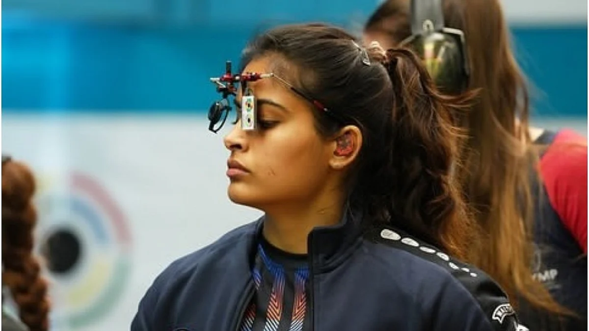Indian shooter Manu Bhaker