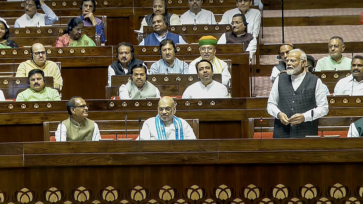 PM Modi in Lok Sabha