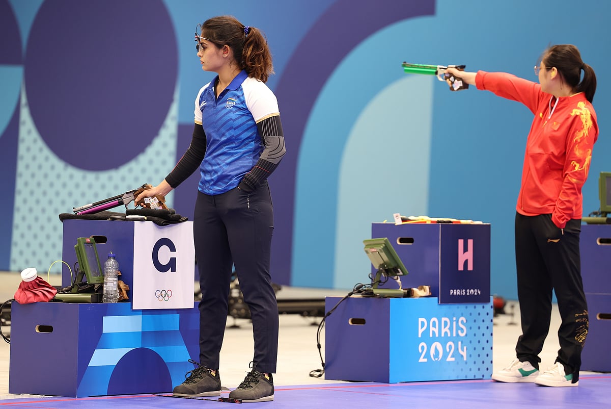 Manu Bhaker claims historic bronze; ends Indian shooting's 12-year Olympic drought