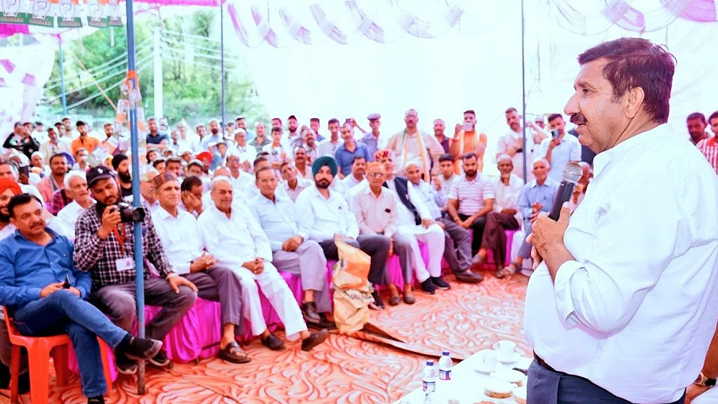 Himachal deputy CM Mukesh Agnihotri (photo: @Agnihotriinc/X)