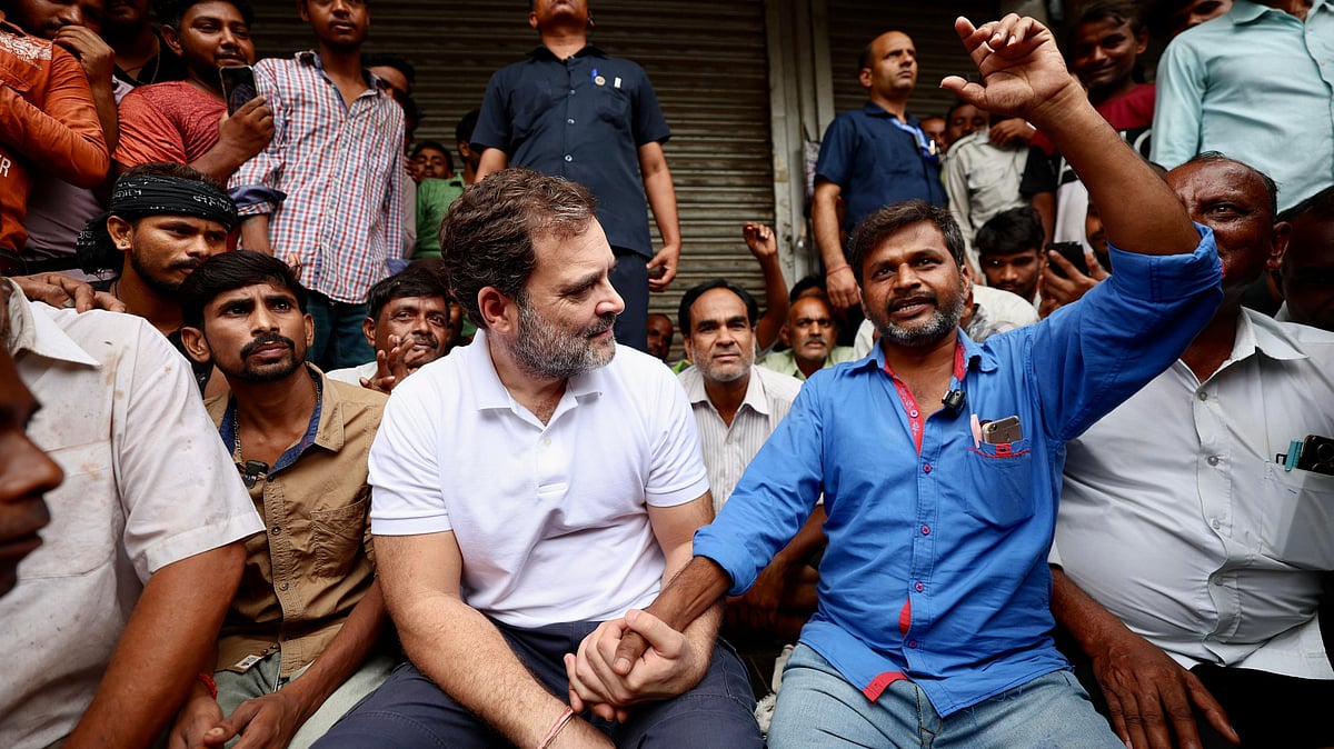 My life's mission is to provide rights and respect to labourers: Rahul Gandhi