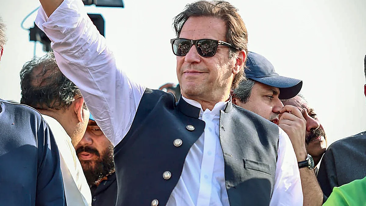Pakistan's former prime minister Imran Khan (photo: PTI)