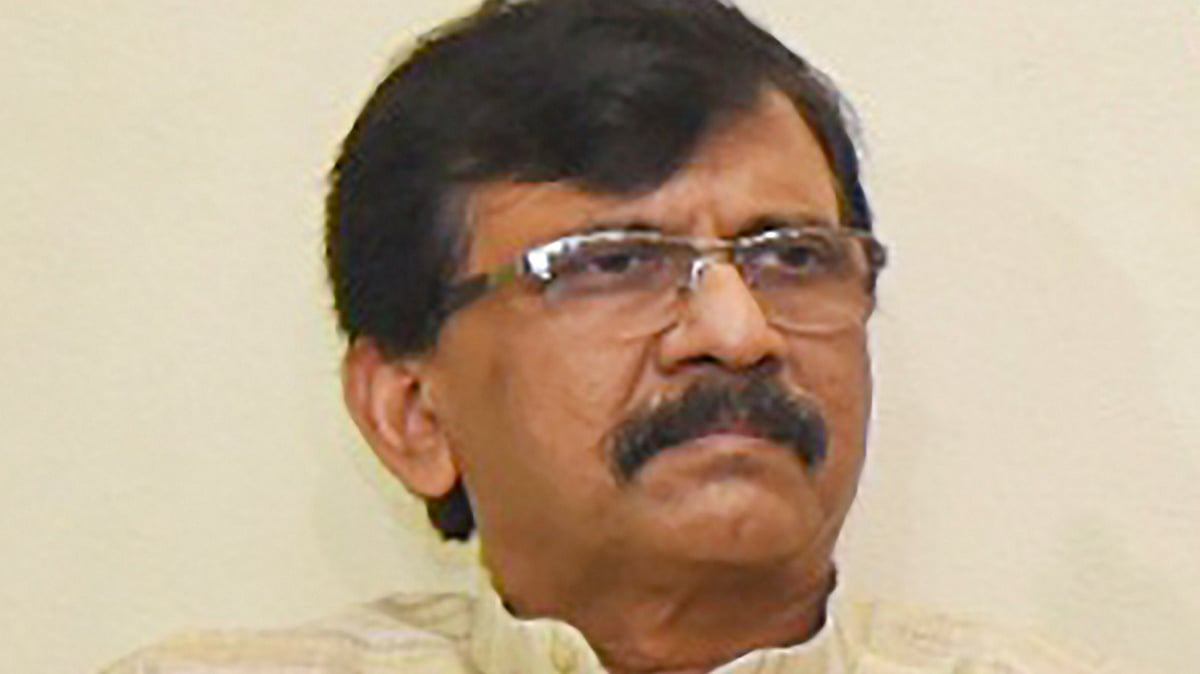 Shiv Sena (UBT) MP Sanjay Raut (photo: PTI)