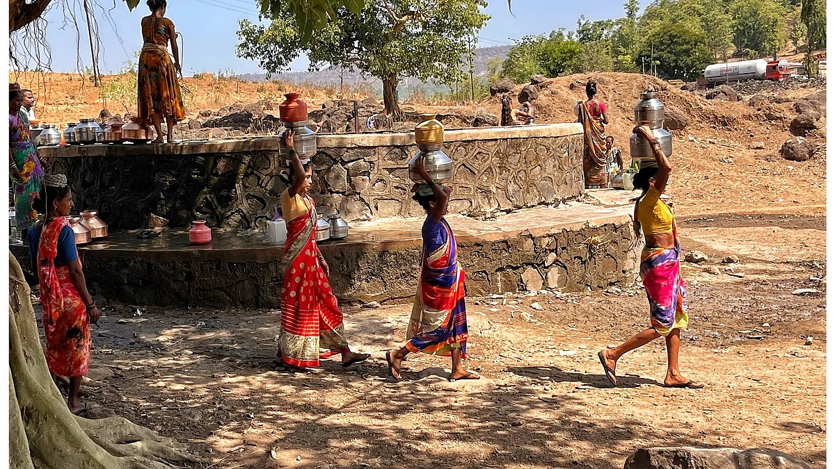 Representative image of a well (photo courtesy @mayuganapatye/X)