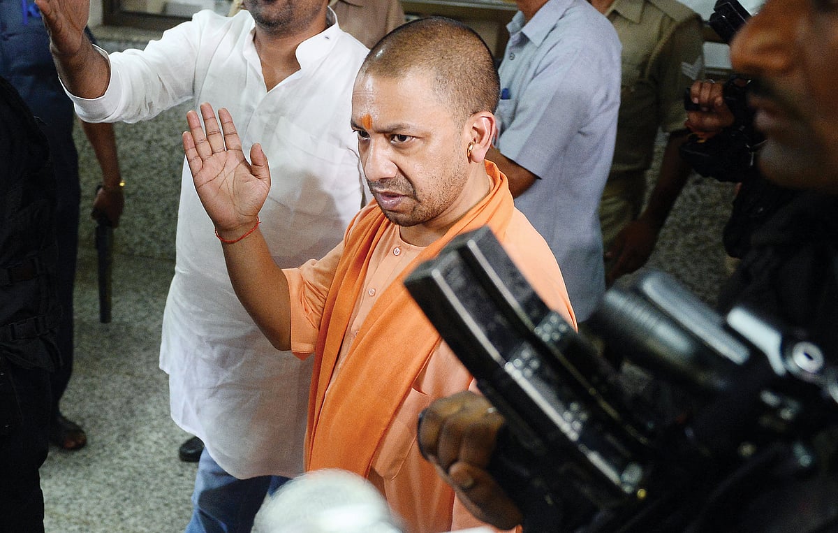 Yogi Adityanath draws the press — and has the RSS' implicit support