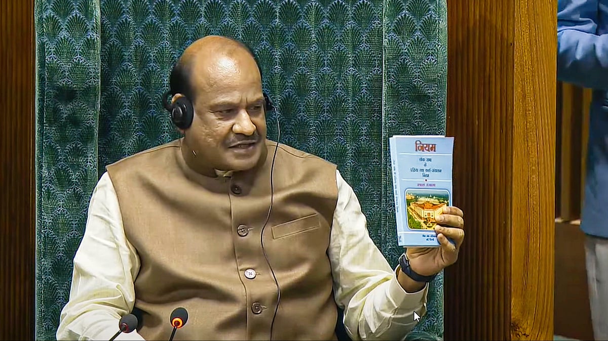Speaker amends Lok Sabha rules after MPs raise slogans during oath