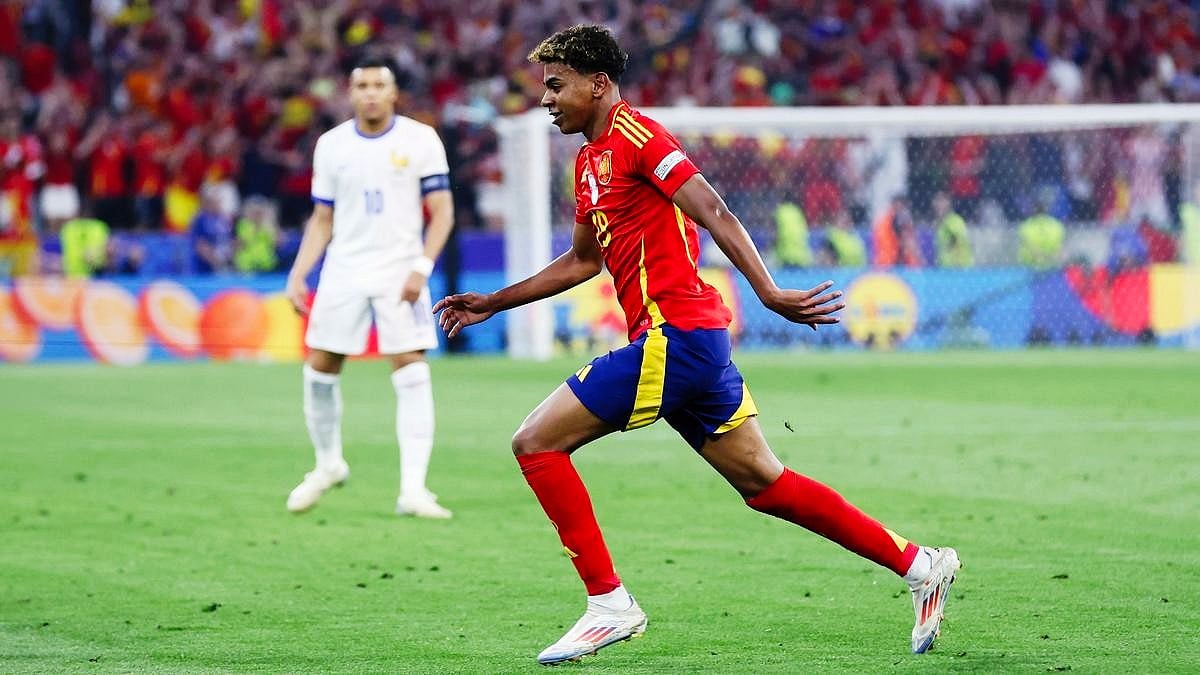 Lamine Yamal becomes youngest goal scorer in Euro history (photo: Getty Images)