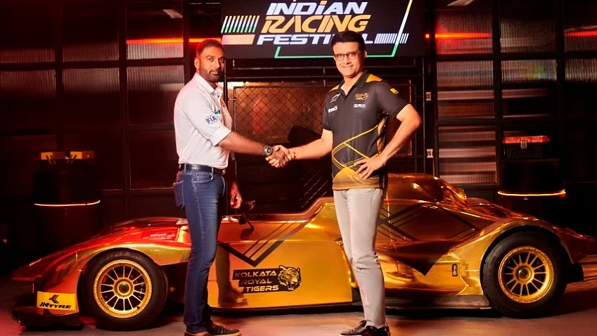 Sourav Ganguly becomes owner of a racing team (photo: Indian Racing League)