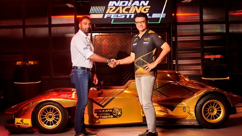 Sourav Ganguly becomes owner of a racing team (photo: Indian Racing League)