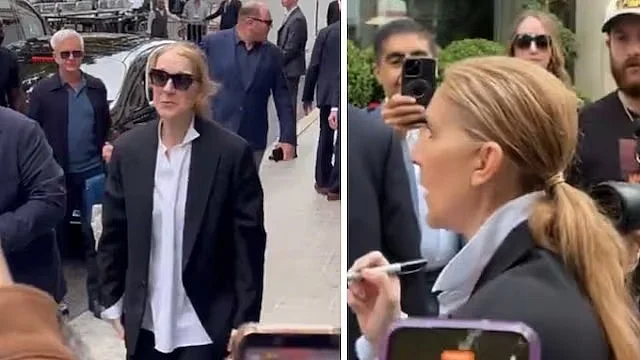 Celine Dion soaks in the sight and sound of Paris ahead of the Olympics (photo: social media)