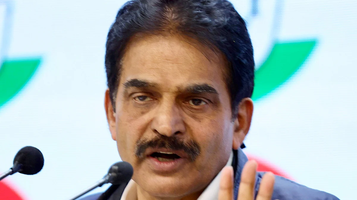 KC Venugopal criticises PM’s visit to CJI’s house for Ganesh puja
