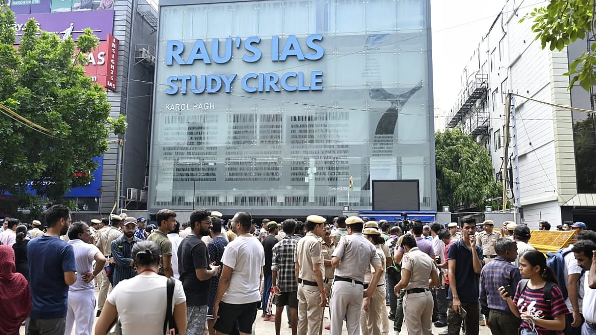 IAS coaching centre owner, coordinator held after 3 deaths, students protest