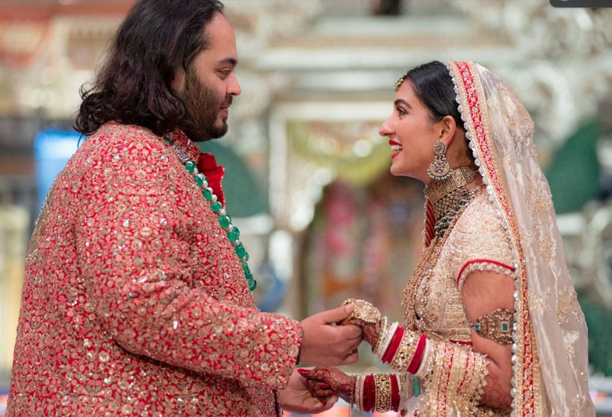 Anant Ambani and Radhika Merchant