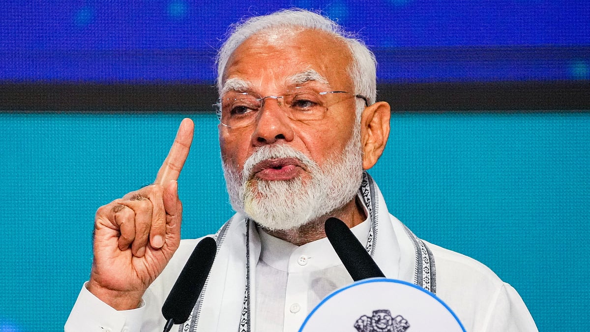 PM Modi in Mumbai on 13 July (photo: PTI)