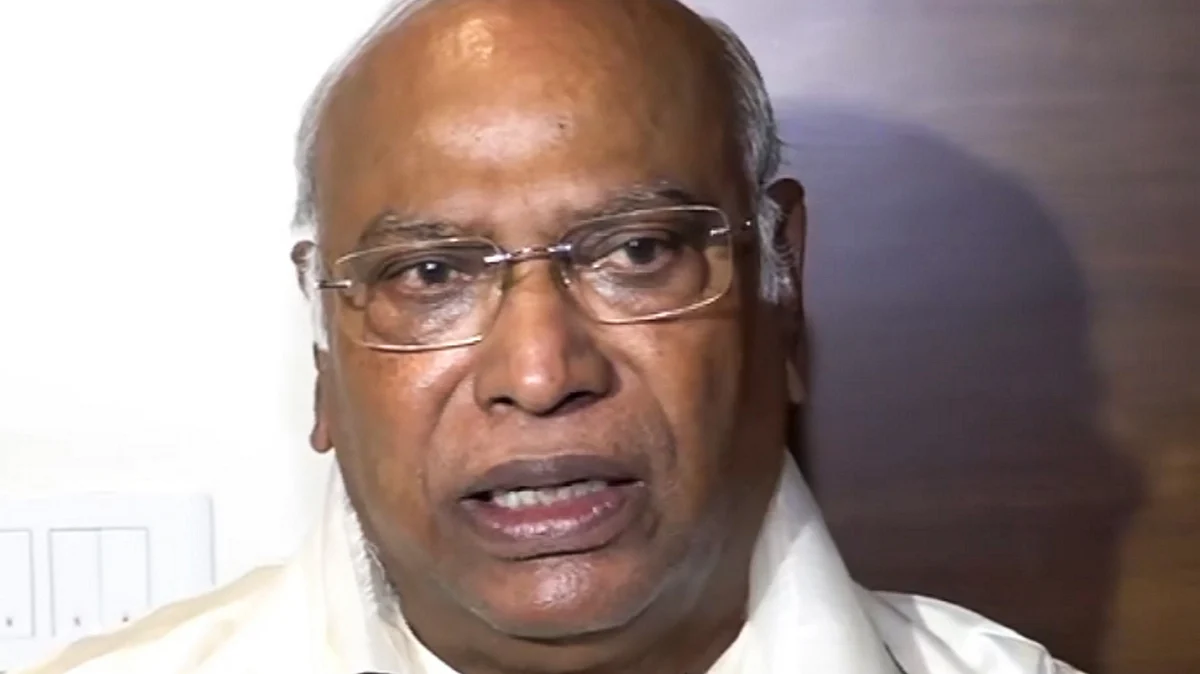 Congress president Mallikarjun Kharge in Bengaluru on 21 July (photo: PTI)