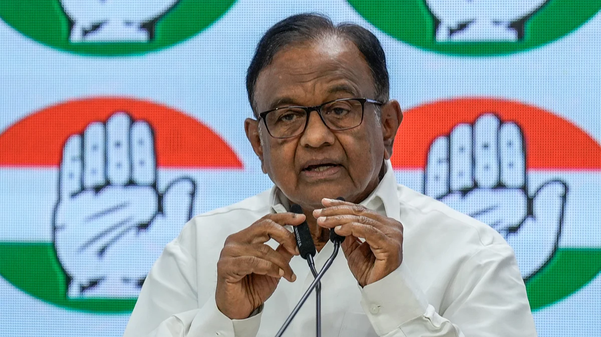 Chidambaram argued for a single regime and highlighted issues with recent tax changes (photo: PTI)
