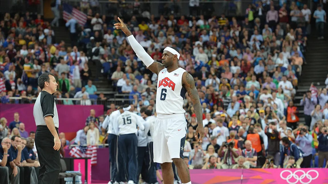 LeBron James returns for his fourth Olympics, seeking another gold