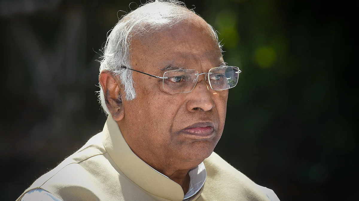 Congress president Mallikarjun Kharge (photo: PTI)
