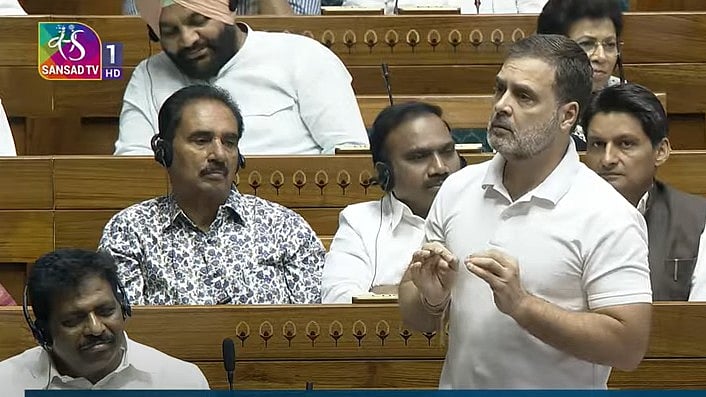 Rahul Gandhi awaits 'ED raid' with chai-biscuit, open arms