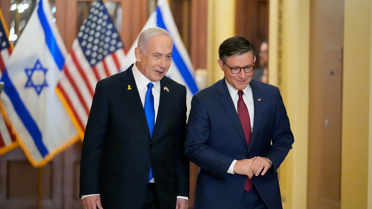 Netanyahu delivers speech amidst violent protests outside US Capitol: Here's what we know