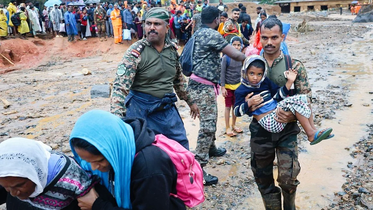 Army rescue operations in Wayanad (photo: @IaSouthern/X)