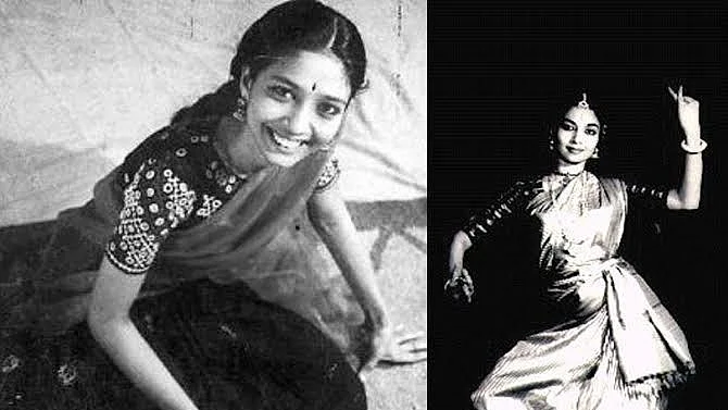 A young Yamini Krishnamurthy (photo: India Heritage Desk/Pinterest) 