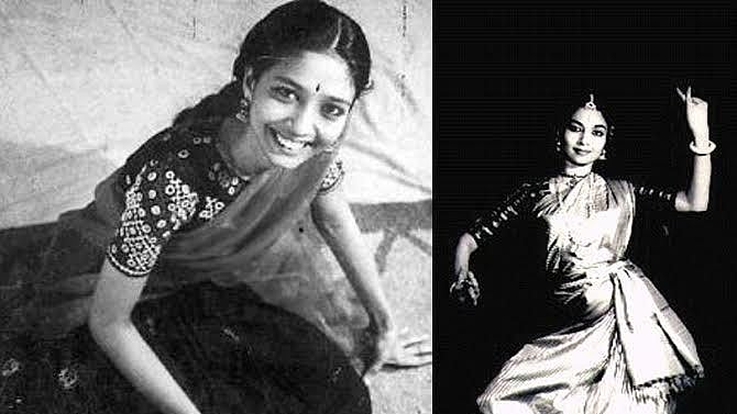 A young Yamini Krishnamurthy (photo: India Heritage Desk/Pinterest) 