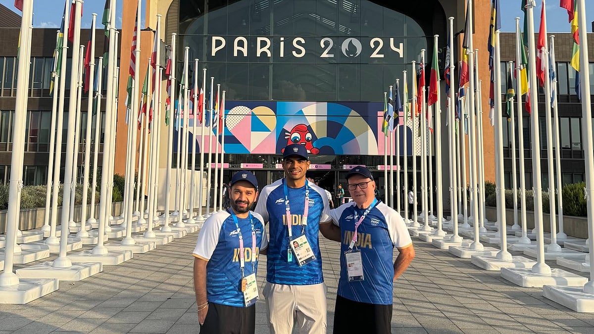 Neeraj Chopra is set to defend his title on 6 August at the Stade de France (photo: @Neeraj_chopra1/X)