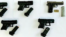 Representative image of seized weapons (photo: IANS)