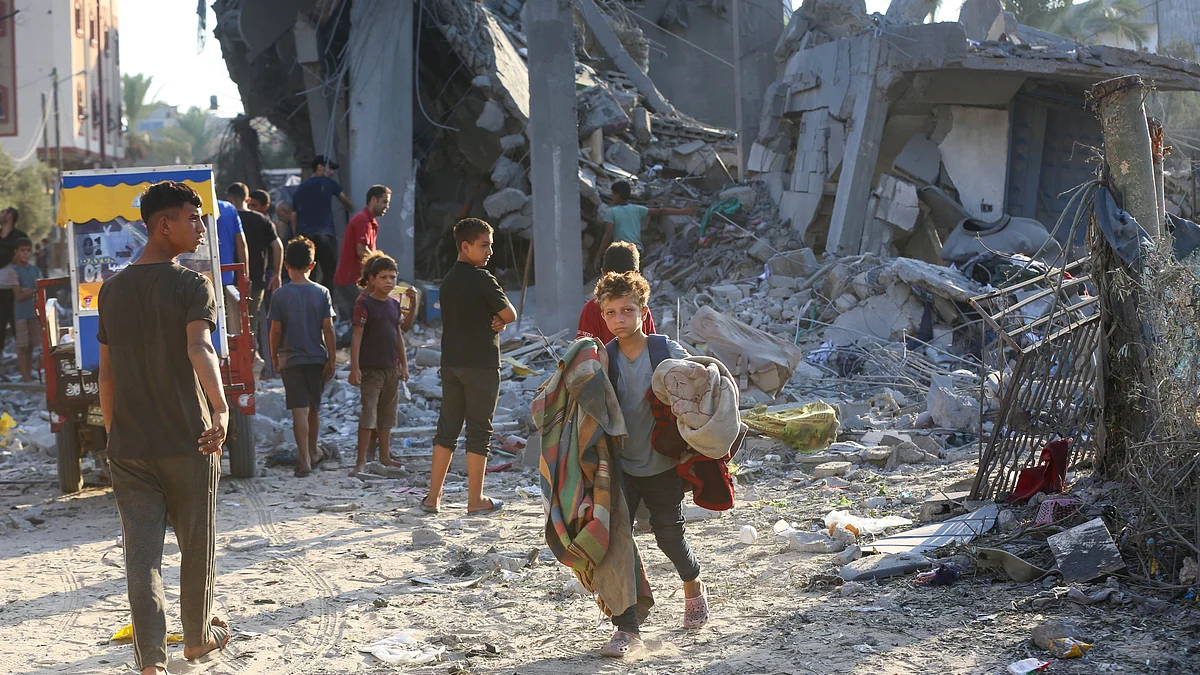 Nearly all of Gaza’s population faces crisis levels of hunger (photo: @UNRWA/X)