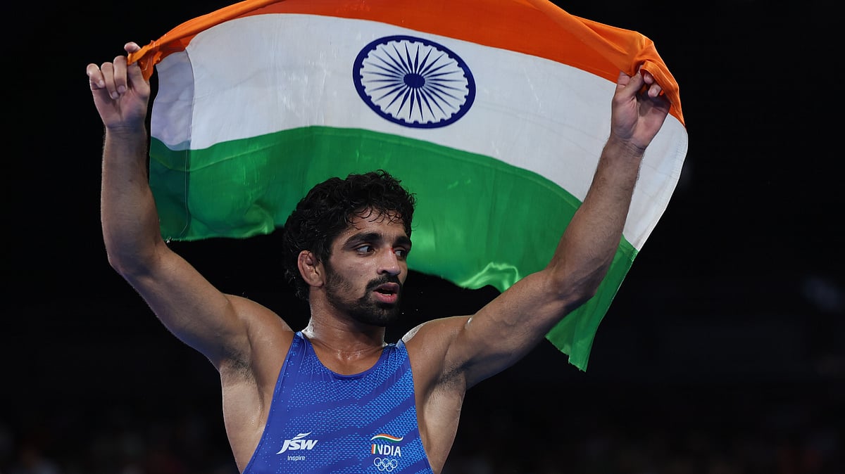 Wrestler Aman Sehrawat becomes India’s youngest Olympic medal winner