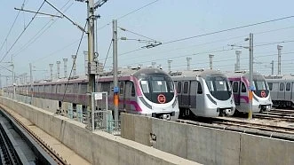 A Delhi Metro yard (representational image)