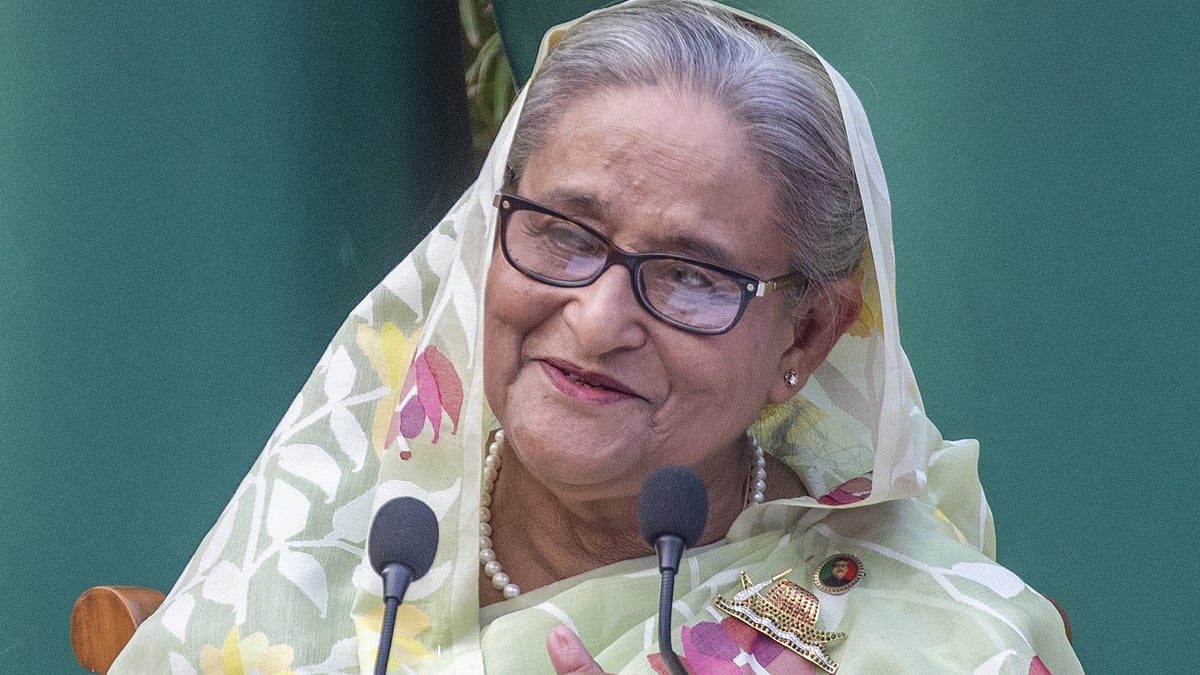 Sheikh Hasina (file photo)