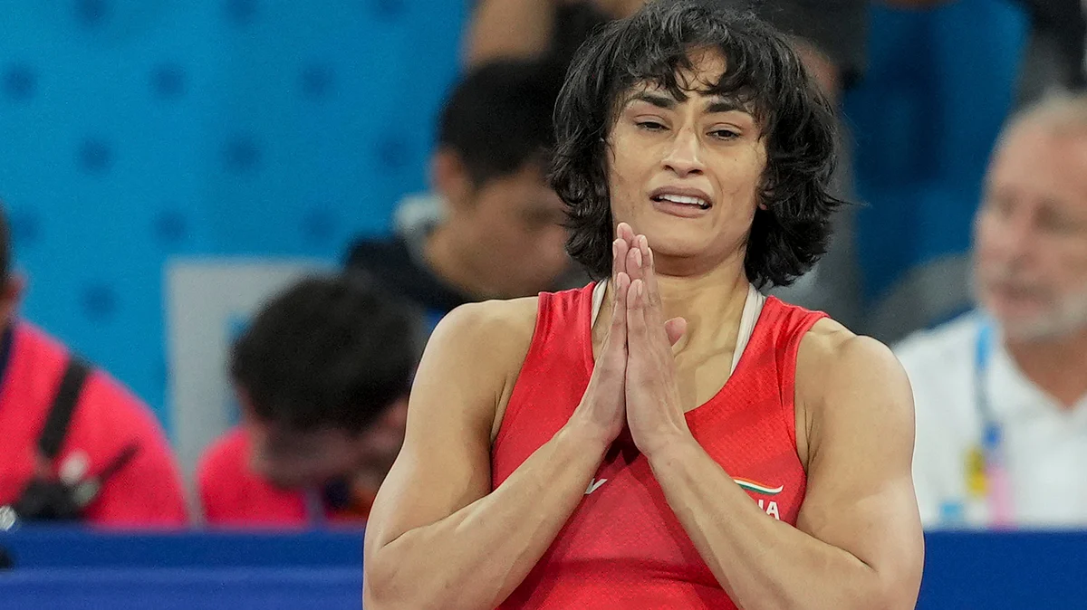 File image of wrestler Vinesh Phogat  (photo: PTI)