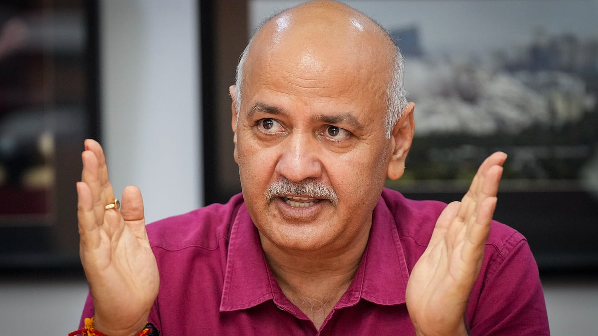 AAP leader Manish Sisodia in New Delhi on 14 August (photo: PTI)