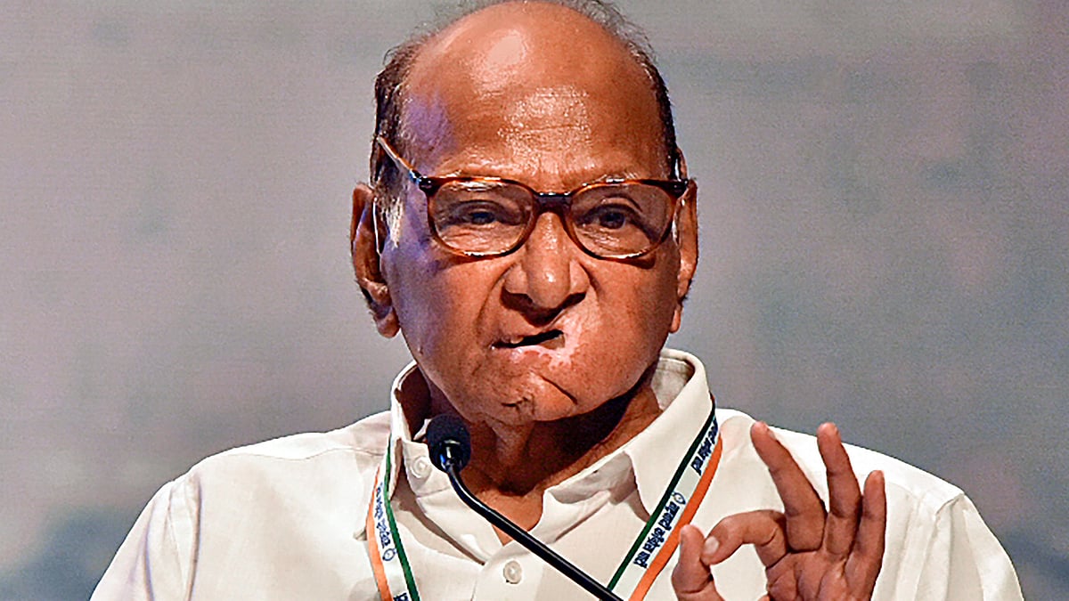 Sharad Pawar blames corruption for collapse of Shivaji statue