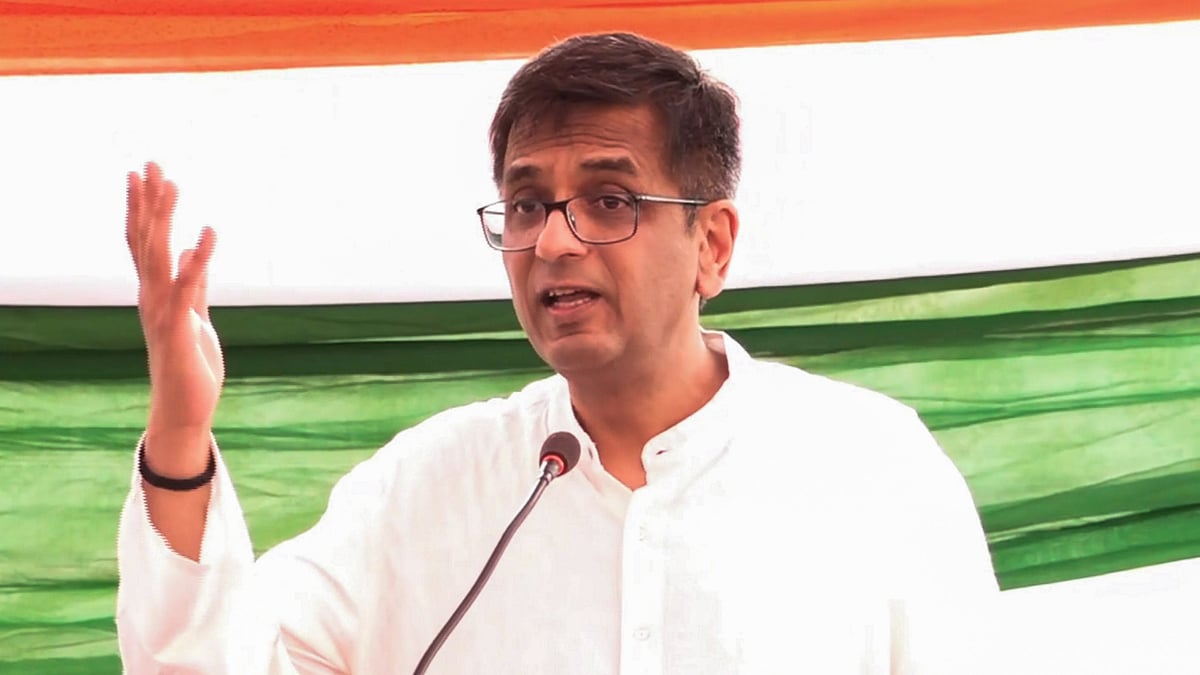 DY Chandrachud during 78th Independence Day celebration at Supreme Court of India premises, in New Delhi