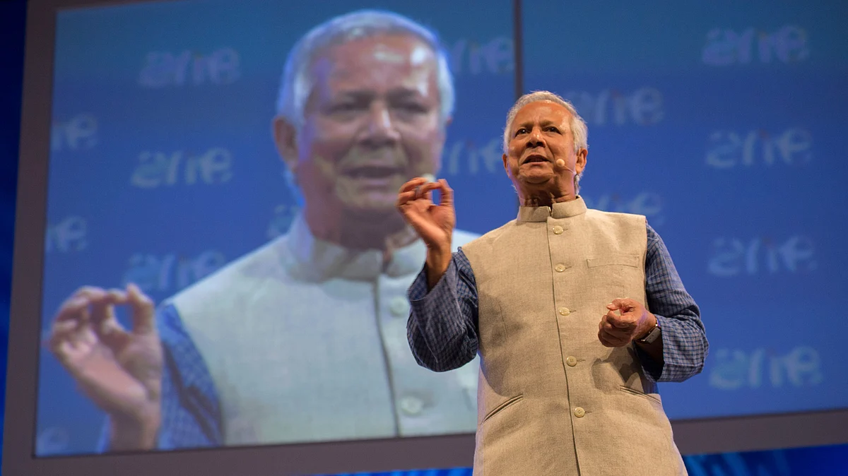 File photo of Mohammad Yunus (photo: PTI)