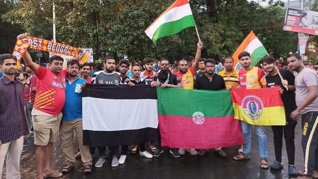 Kolkata football fans unite in demand for justice for RG Kar woman doctor