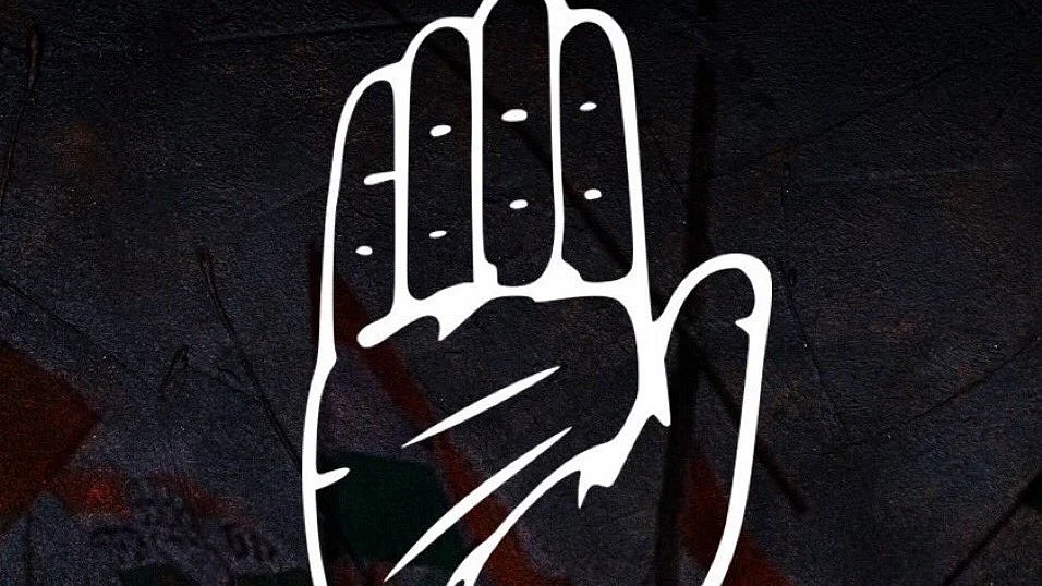 Representative image of the hand symbol of the Congress